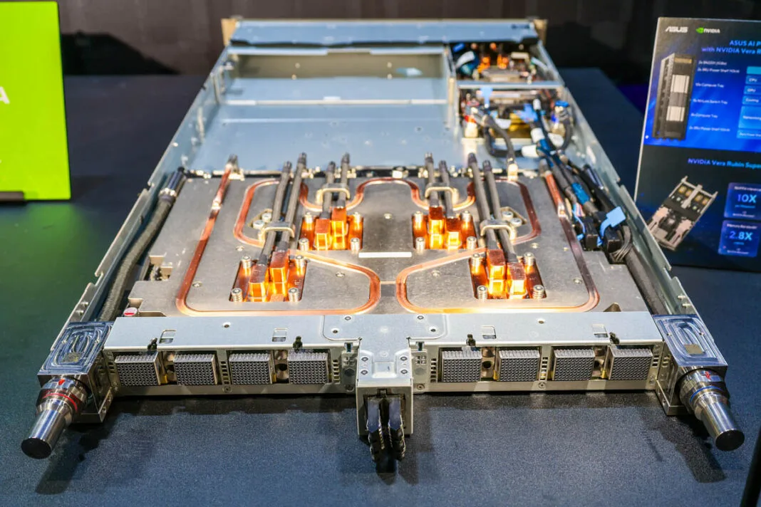 ASUS Seoul 2026-NVIDIA Vera Rubin NVL72 rack node