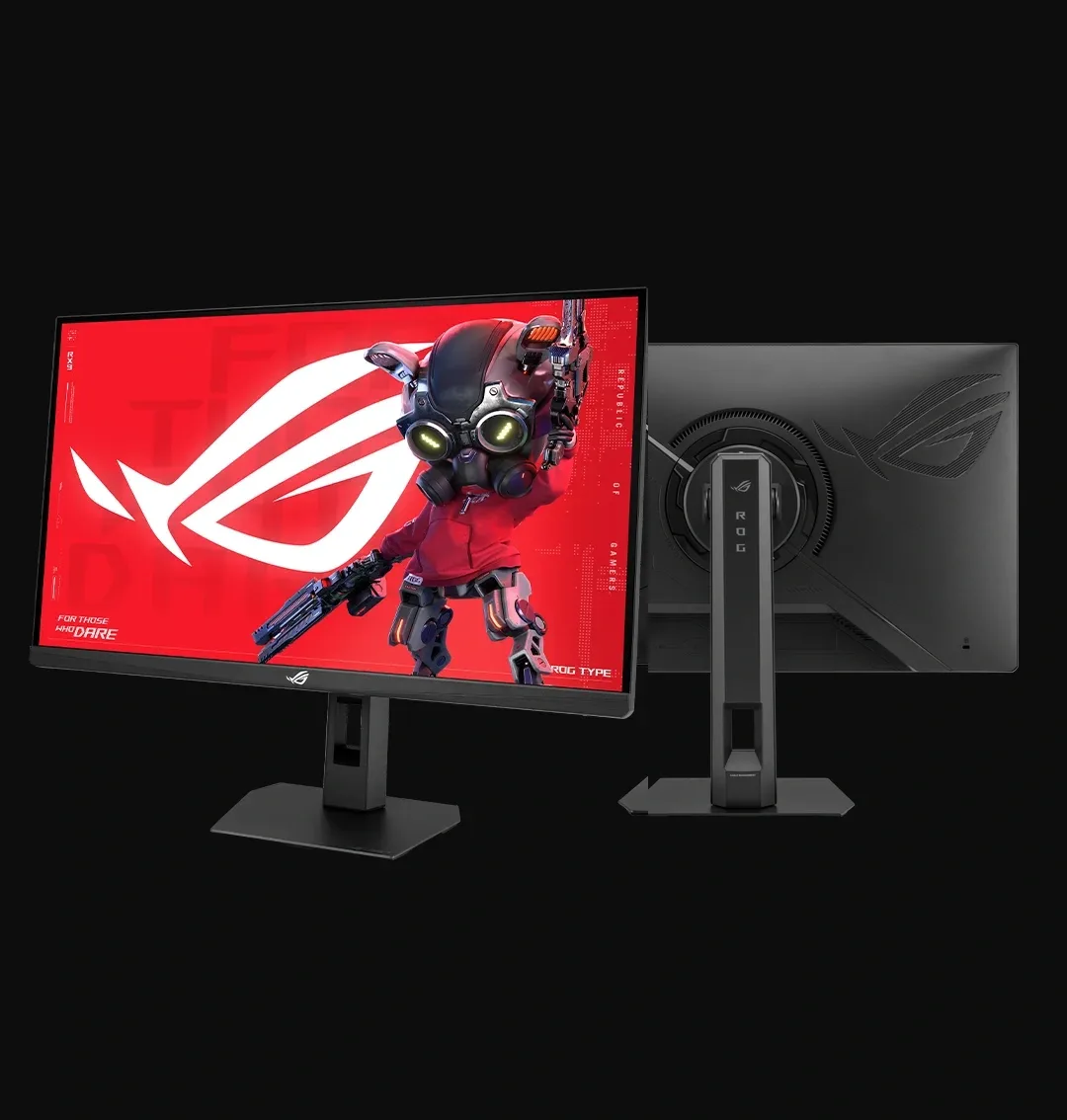 Thiết kế công thái học và cổng kết nối USB Type-C của ASUS ROG Strix XG27ACMSR