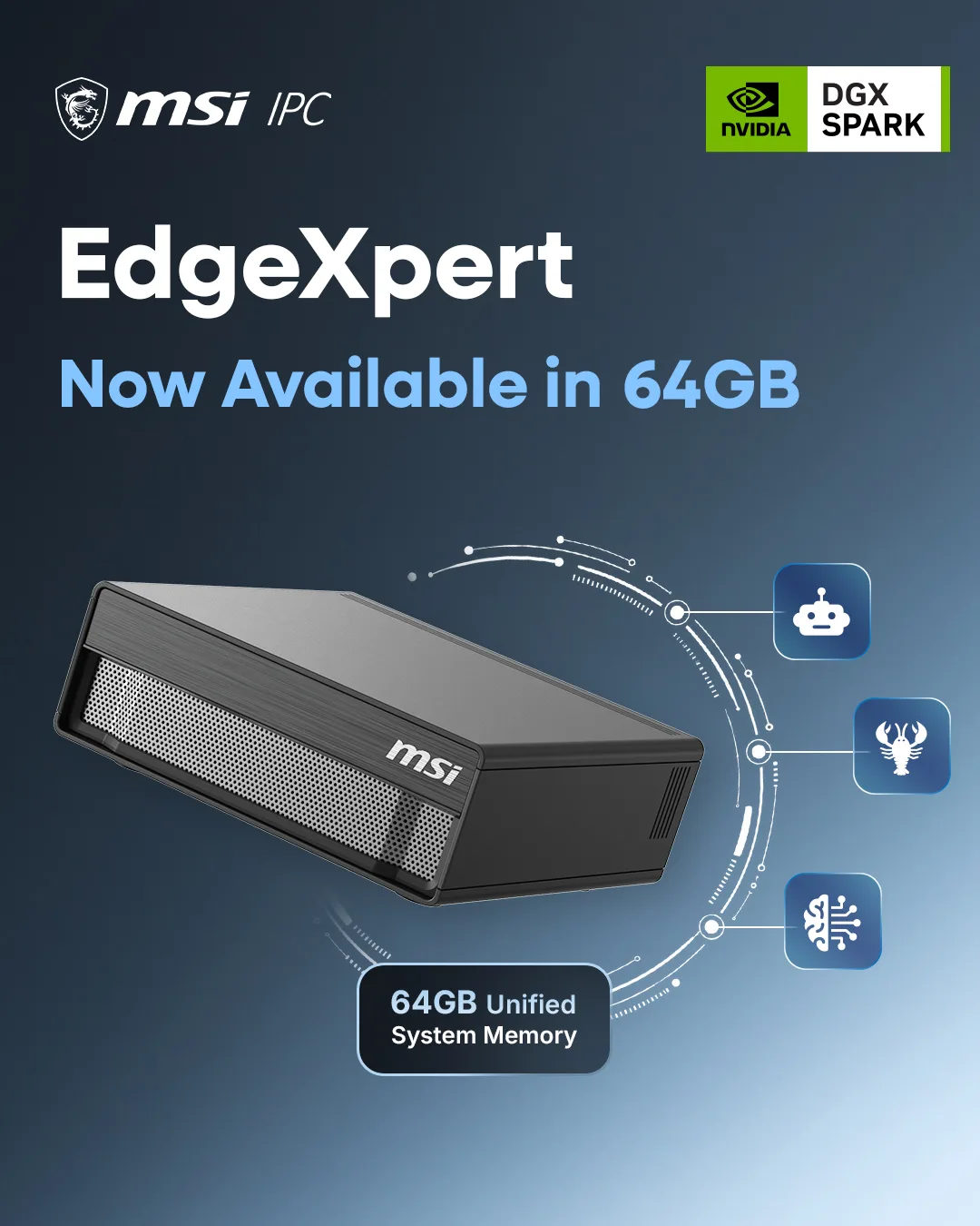 MSI EdgeXpert 64GB